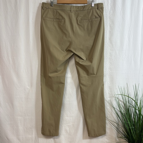 lululemon Men's Khaki ABC Trousers Pants Chinos 36x32 - Picture 6 of 8